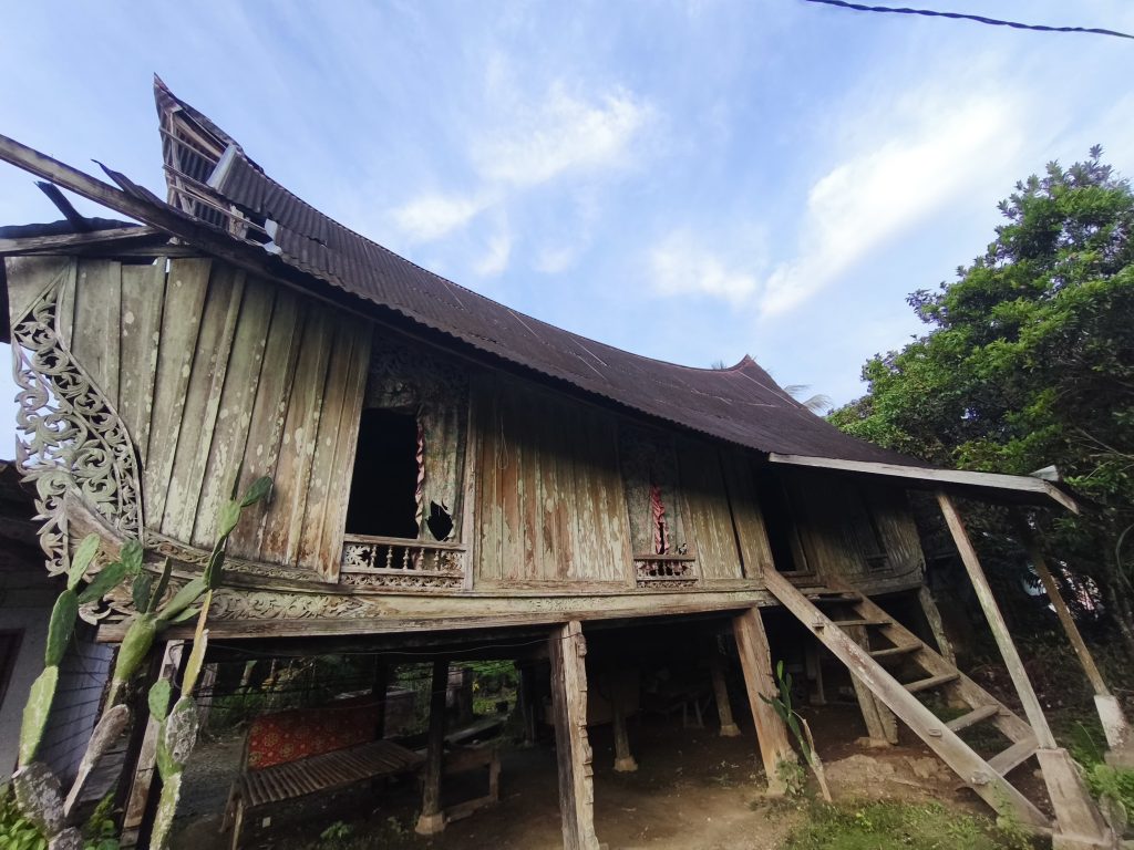 Salah Satu Rumah Pencalang di Pulau Jambu, Kuok
